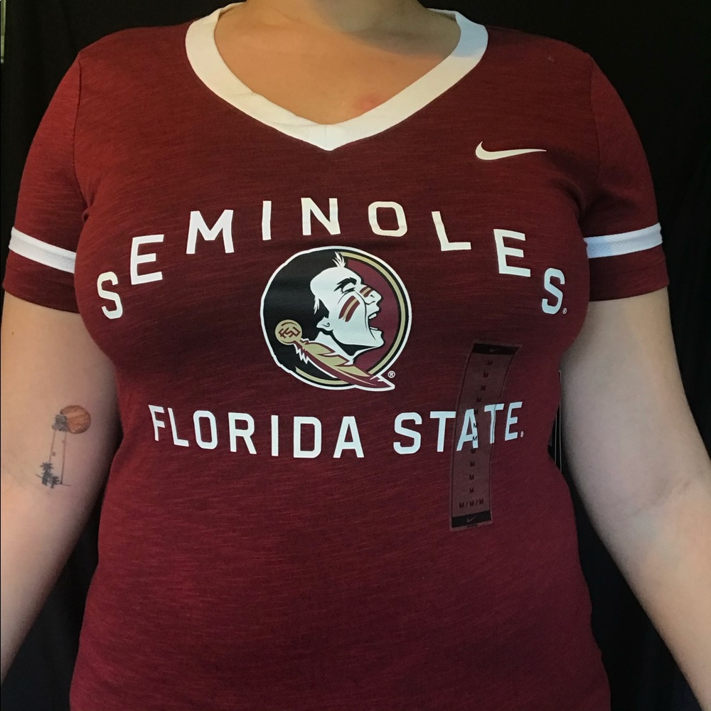 Nike FSU v neck